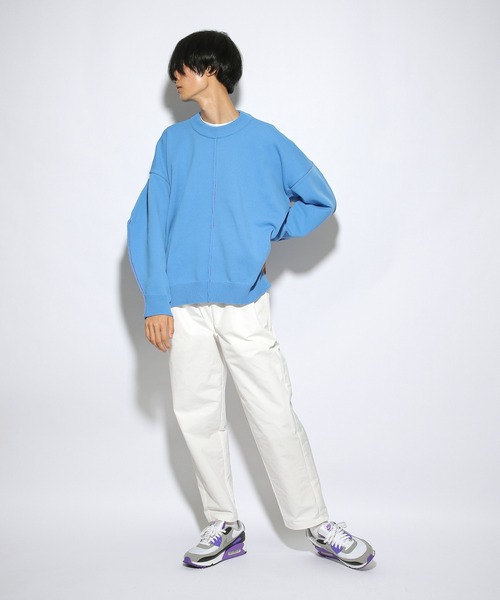 PBLIM（ページボーイリム）の「【PAGEBOYLIM】カラーリンキングニット（ニット/セーター・レディース・ブラック/サックスブルー/ピンク・MEDIUM/LARGE）」の18枚目の写真