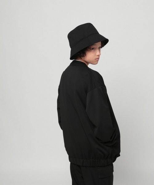 GLOBAL WORK(グローバルワーク)の「【AND YUA ANY】ストレッチカットブルゾン/215021(ブルゾン・キッズ・ブラック/カーキ・150cm/160cm)」の3枚目の写真