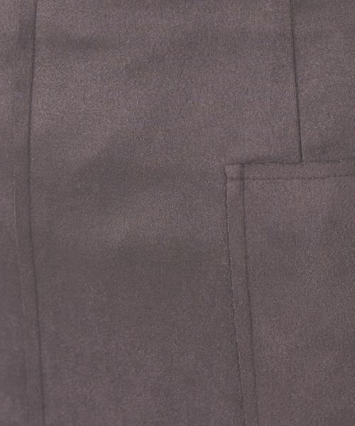 abahouse mavie（アバハウスマヴィ）の「スウェードストレートパンツ（その他パンツ・レディース・アイボリー/スモークピンク/チャコールグレー/グレー/グリーン・36/38）」の15枚目の写真