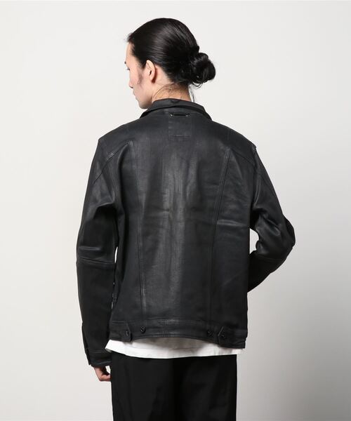 G-STAR（ジースター）の「AIR FORCE JACKET/デニムジャケット（デニムジャケット・メンズ・ダークブラック・LARGE/X-SMALL/X-LARGE/MEDIUM/SMALL）」の9枚目の写真