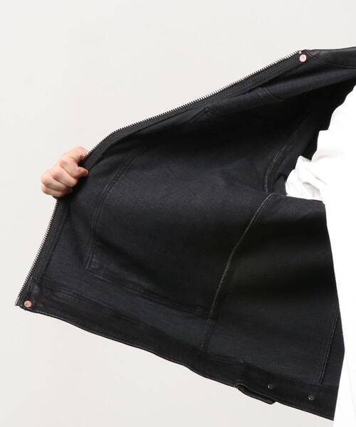 G-STAR（ジースター）の「AIR FORCE JACKET/デニムジャケット（デニムジャケット・メンズ・ダークブラック・LARGE/X-SMALL/X-LARGE/MEDIUM/SMALL）」の10枚目の写真