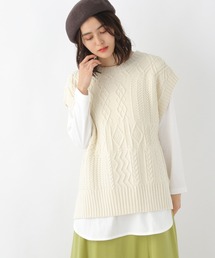 LEPSIM | 5ゲージケーブルベスト　219651(ベスト)