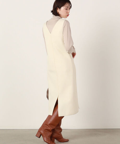 NOLLEY’S（ノーリーズ）の「14Gタートルネックプルオーバーウォッシャブルニット（ニット/セーター・レディース・ブラック/ベージュ/オフホワイト/ピンク/ブルー/マスタード・38）」の22枚目の写真