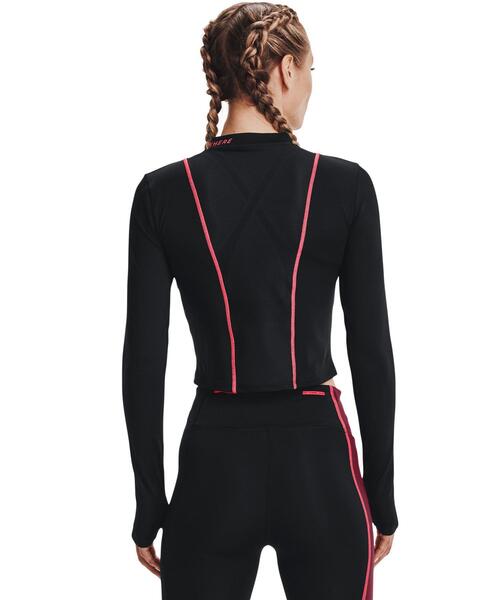 UNDER ARMOUR（アンダーアーマー）の「UAランエニウェア レイザー ロングスリーブ（ランニング/レディース）（Tシャツ/カットソー・レディース・ブラック/ピンク・L/S/XL/M）」の4枚目の写真