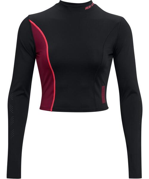 UNDER ARMOUR（アンダーアーマー）の「UAランエニウェア レイザー ロングスリーブ（ランニング/レディース）（Tシャツ/カットソー・レディース・ブラック/ピンク・L/S/XL/M）」の5枚目の写真