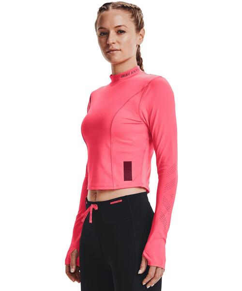 UNDER ARMOUR（アンダーアーマー）の「UAランエニウェア レイザー ロングスリーブ（ランニング/レディース）（Tシャツ/カットソー・レディース・ブラック/ピンク・L/S/XL/M）」の11枚目の写真