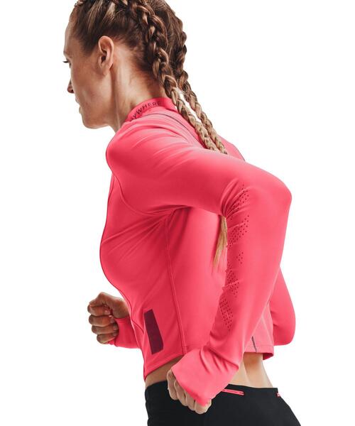 UNDER ARMOUR（アンダーアーマー）の「UAランエニウェア レイザー ロングスリーブ（ランニング/レディース）（Tシャツ/カットソー・レディース・ブラック/ピンク・L/S/XL/M）」の16枚目の写真