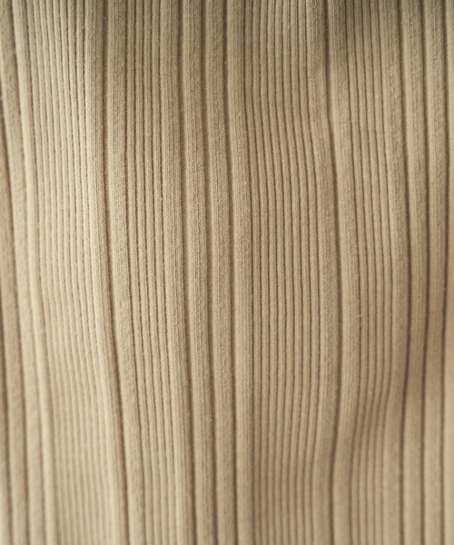 natural couture（ナチュラルクチュール）の「【大人ナチュ】カップ付きランダムテレコキャミソール（キャミソール・レディース・アイボリー/スミクロ/ベージュ・FREE）」の13枚目の写真