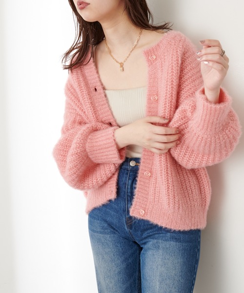 natural couture（ナチュラルクチュール）の「【大人ナチュ】カップ付きランダムテレコキャミソール（キャミソール・レディース・アイボリー/スミクロ/ベージュ・FREE）」の22枚目の写真