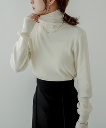 mystic | タートルリブニット(Tシャツ/カットソー)