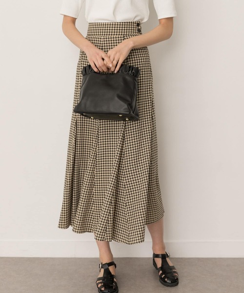 RODE SKO（ロデスコ）の「フリルハンドルショルダーバッグ（ショルダーバッグ・レディース・ブロンズ/ブラック/キャメル・ONE）」の15枚目の写真