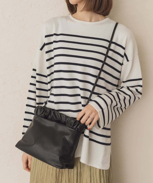 RODE SKO（ロデスコ）の「フリルハンドルショルダーバッグ（ショルダーバッグ・レディース・ブロンズ/ブラック/キャメル・ONE）」の19枚目の写真