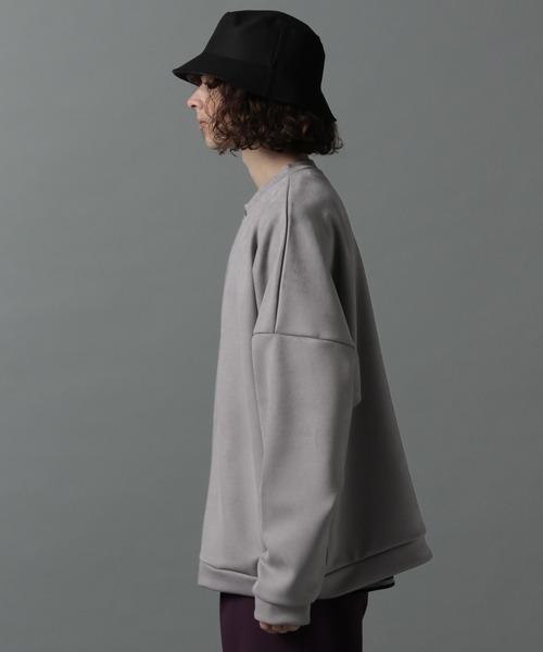 HARE(ハレ)の「【WEB限定】ヌバックライクカーディガン(HARE)(その他トップス・メンズ・ブラック/グレー・FREE)」の16枚目の写真