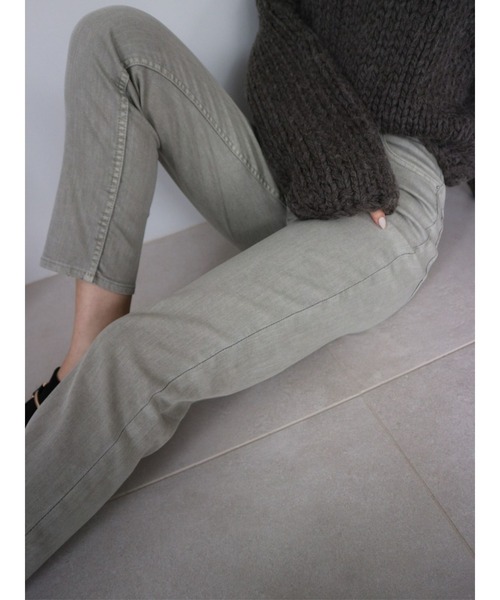 TRUNC（トランクエイティーエイト）の「Color Twill Pants（その他パンツ・レディース・ブラック/グレー・SMALL/MEDIUM）」の10枚目の写真