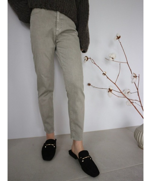 TRUNC（トランクエイティーエイト）の「Color Twill Pants（その他パンツ・レディース・ブラック/グレー・SMALL/MEDIUM）」の15枚目の写真
