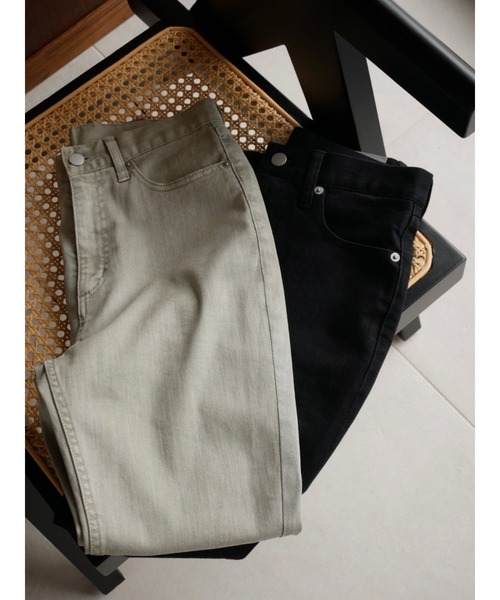 TRUNC（トランクエイティーエイト）の「Color Twill Pants（その他パンツ・レディース・ブラック/グレー・SMALL/MEDIUM）」の20枚目の写真