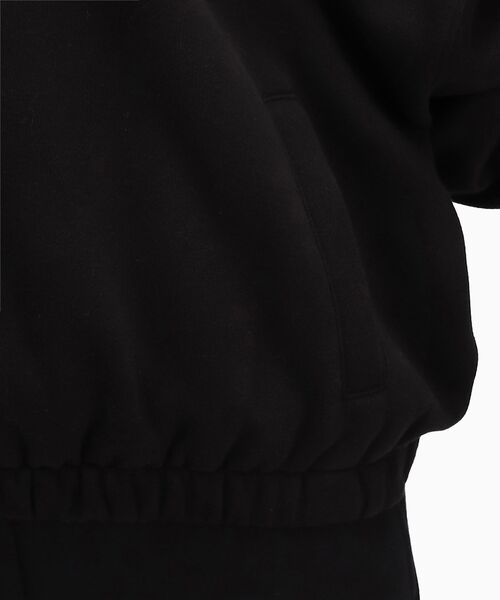 Calvin Klein Jeans（カルヴァンクラインジーンズ）の「マイクロ フロップ ハーフジップ スウェットシャツ（スウェット・レディース・ブラック/グレー系その他・S/M/L/XS）」の5枚目の写真