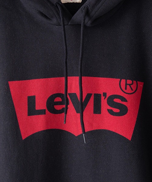 Levi's（リーバイス）の「【LEVI'S/リーバイス】バッドウィングブランドロゴプルパーカー 19622（パーカー・メンズ・ホワイト/ブラック・SMALL/MEDIUM/LARGE）」の9枚目の写真