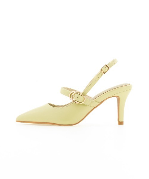 RANDA（ランダ）の「ピンヒールバックストラップパンプス（パンプス・レディース・ブラウン/グリーン/アイボリー・LL/S/M/L）」の10枚目の写真