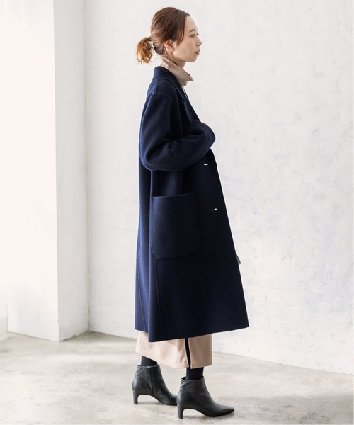 IENA ウールコート 中古・古着通販】IENA (イエナ) ウールコート ベージュ サイズ:36