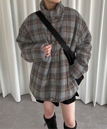 PairPair | チェック中綿ブルゾン(ユニセックス)(ブルゾン)