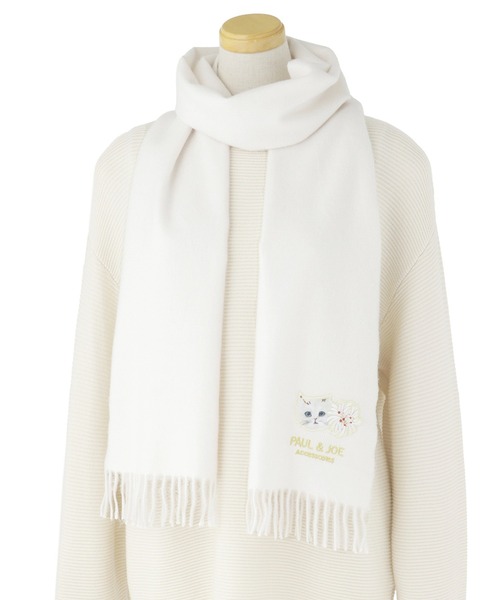 マフラー 'クリザンテーム＆ヌネット' パッケージ付き（マフラー