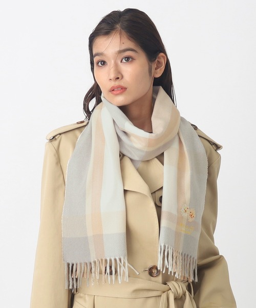 マフラー 'クリザンテーム＆ヌネット' パッケージ付き（マフラー