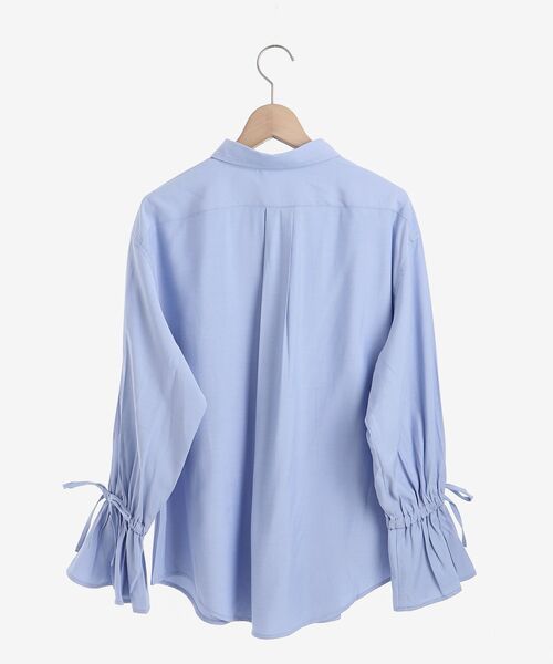 MAJESTIC LEGON（マジェスティックレゴン）の「キャンディスリーブシャツ（シャツ/ブラウス・レディース・ベージュ系その他2/ブルー系その他2/ブルー/アイボリー/グリーン系その他・MEDIUM）」の13枚目の写真