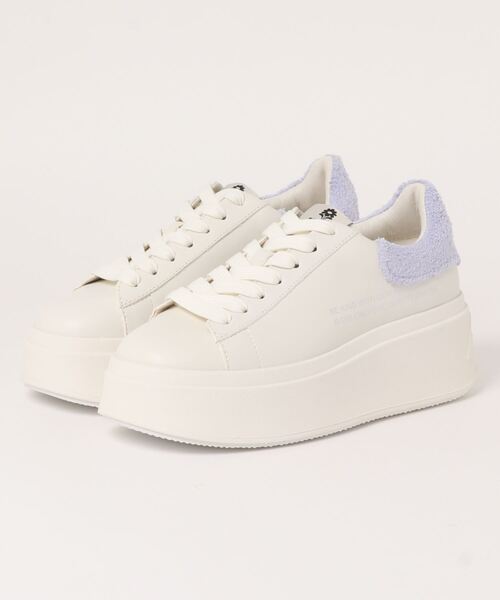 ASH（アッシュ）の「【MOBY BE KIND】厚底スニーカー（スニーカー・レディース・ホワイト×ピンク/ホワイト×パープル・35/36/37/38/39）」の13枚目の写真