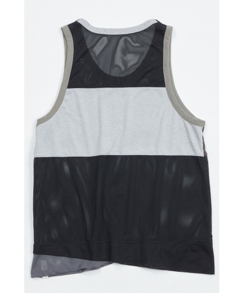 And A（アンドエー）の「AlexanderLeeChang アレキサンダーリーチャン / MESH TANK 22 フェイクレイヤードメッシュタンクトップ / AC012204（タンクトップ・メンズ・グレー/ブラック・2/3）」の15枚目の写真