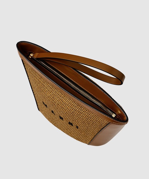 MARNI(マルニ)の「TROPICALIA ZIP POUCH /ジップポーチ(ポーチ・レディース・ブラウン/ブラック系その他・ONE SIZE)」の5枚目の写真