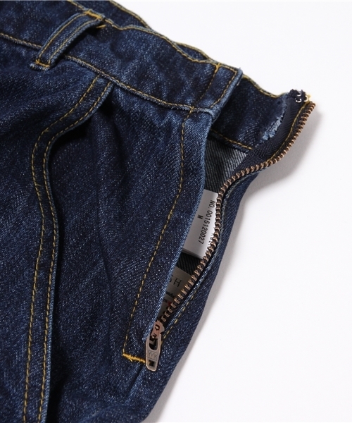 BLONDY ReLISH（ブロンディリリッシュ）の「デニムコンビネゾン（サロペット/オーバーオール・レディース・ホワイト/インディゴブルー/ライトブルー・MEDIUM/SMALL）」の6枚目の写真