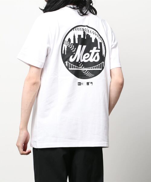 NEW ERA（ニューエラ）の「NEW ERA/ニューエラ MLB メジャーリーグベースボール カレッジ風ロゴ バックプリントTシャツ 13061696/13061697/13061699/13061700/13061708/13061695/13061707/13061698（Tシャツ/カットソー・メンズ・ブラック系その他3/ブラック系その他/ホワイト系その他3/ホワイト系その他2/ホワイト系その他4/ブラック系その他2/ホワイト系その他/ブラック系その他4・M/XL/L）」の20枚目の写真
