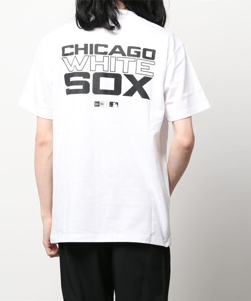 NEW ERA（ニューエラ）の「NEW ERA/ニューエラ MLB メジャーリーグベースボール カレッジ風ロゴ バックプリントTシャツ 13061696/13061697/13061699/13061700/13061708/13061695/13061707/13061698（Tシャツ/カットソー・メンズ・ブラック系その他3/ブラック系その他/ホワイト系その他3/ホワイト系その他2/ホワイト系その他4/ブラック系その他2/ホワイト系その他/ブラック系その他4・M/XL/L）」の22枚目の写真