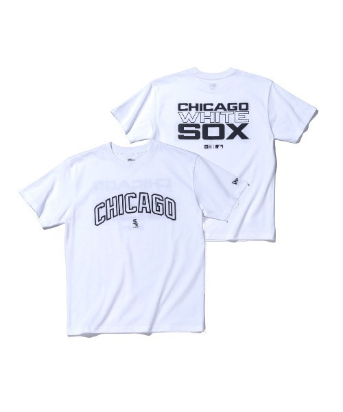 NEW ERA（ニューエラ）の「NEW ERA/ニューエラ MLB メジャーリーグベースボール カレッジ風ロゴ バックプリントTシャツ 13061696/13061697/13061699/13061700/13061708/13061695/13061707/13061698（Tシャツ/カットソー・メンズ・ブラック系その他3/ブラック系その他/ホワイト系その他3/ホワイト系その他2/ホワイト系その他4/ブラック系その他2/ホワイト系その他/ブラック系その他4・M/XL/L）」の3枚目の写真