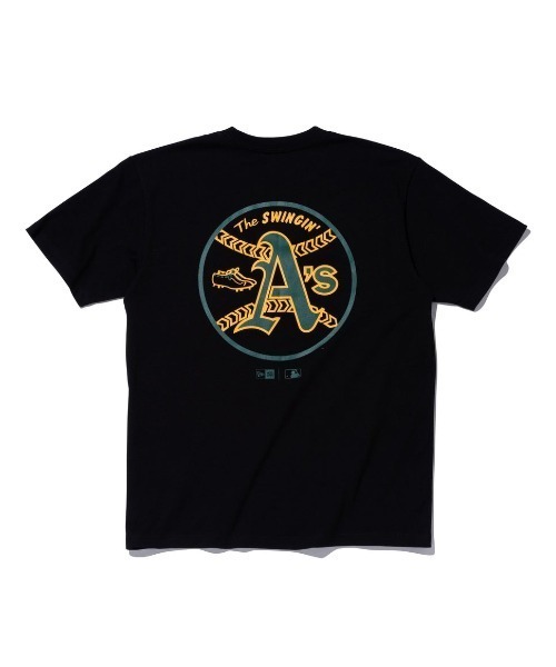 NEW ERA（ニューエラ）の「NEW ERA/ニューエラ MLB メジャーリーグベースボール カレッジ風ロゴ バックプリントTシャツ 13061696/13061697/13061699/13061700/13061708/13061695/13061707/13061698（Tシャツ/カットソー・メンズ・ブラック系その他3/ブラック系その他/ホワイト系その他3/ホワイト系その他2/ホワイト系その他4/ブラック系その他2/ホワイト系その他/ブラック系その他4・M/XL/L）」の15枚目の写真