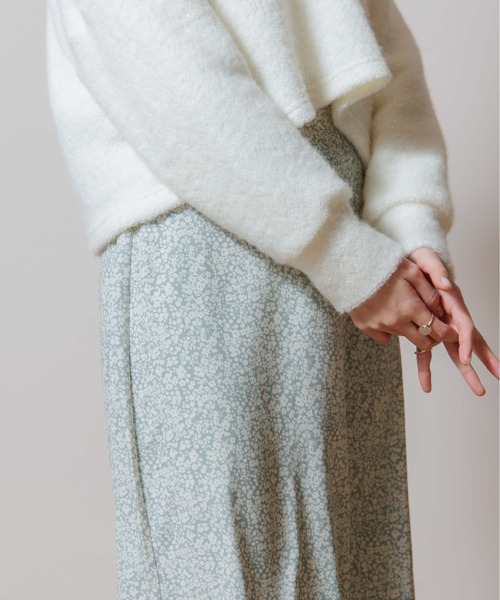 flower（フラワー）の「タイニーフラワースカート（スカート・レディース・ブラック/パープル/グリーン・FREE）」の11枚目の写真