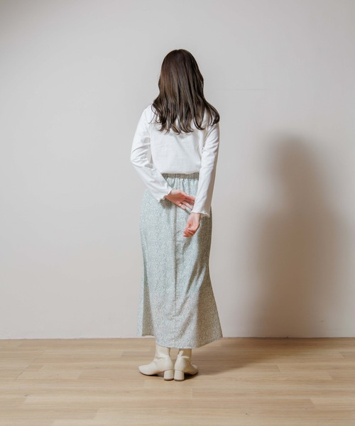 flower（フラワー）の「タイニーフラワースカート（スカート・レディース・ブラック/パープル/グリーン・FREE）」の14枚目の写真