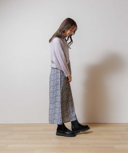 flower（フラワー）の「タイニーフラワースカート（スカート・レディース・ブラック/パープル/グリーン・FREE）」の22枚目の写真