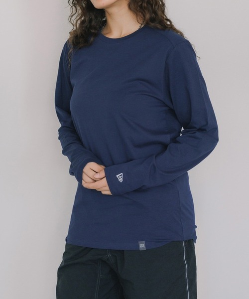 NEW ERA(ニューエラ)の「NEW ERA/ニューエラ MEN'S L/S TEE ロンT ロングスリーブ 2026年春夏春服 夏服(Tシャツ/カットソー・メンズ・ホワイト/ブラック/グレー/ネイビー/ロイヤルブルー/グレー系・M/L/XL/S)」の5枚目の写真