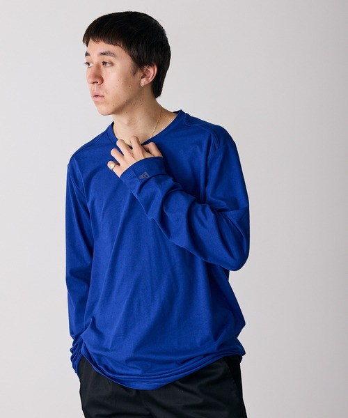NEW ERA(ニューエラ)の「NEW ERA/ニューエラ MEN'S L/S TEE ロンT ロングスリーブ 2026年春夏春服 夏服(Tシャツ/カットソー・メンズ・ホワイト/ブラック/グレー/ネイビー/ロイヤルブルー/グレー系・M/L/XL/S)」の6枚目の写真