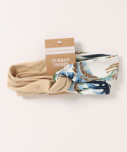 チャイハネ（チャイハネ）の「【チャイハネ】アリーラターバン ヘアバンド（ヘアバンド・レディース・ホワイト/ブラック/ベージュ/ブラウン/グレー/レッド/ターコイズブルー/ブルー/グリーン/ナチュラル・FREE）」の11枚目の写真