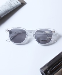 yield | 【yield select】 ウェリントン型 サングラス 伊達メガネ カラーレンズ クリアレンズ UVカット 5005(サングラス)