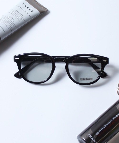 yield（イールド）の「【yield select】 ウェリントン型 サングラス 伊達メガネ カラーレンズ クリアレンズ UVカット 5005（サングラス・メンズ・その他1/その他2/その他4/その他5/その他6/その他7/その他8/その他9/その他3/その他10・FREE）」の3枚目の写真