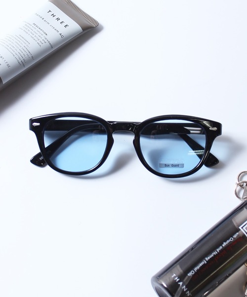 yield（イールド）の「【yield select】 ウェリントン型 サングラス 伊達メガネ カラーレンズ クリアレンズ UVカット 5005（サングラス・メンズ・その他1/その他2/その他4/その他5/その他6/その他7/その他8/その他9/その他3/その他10・FREE）」の5枚目の写真