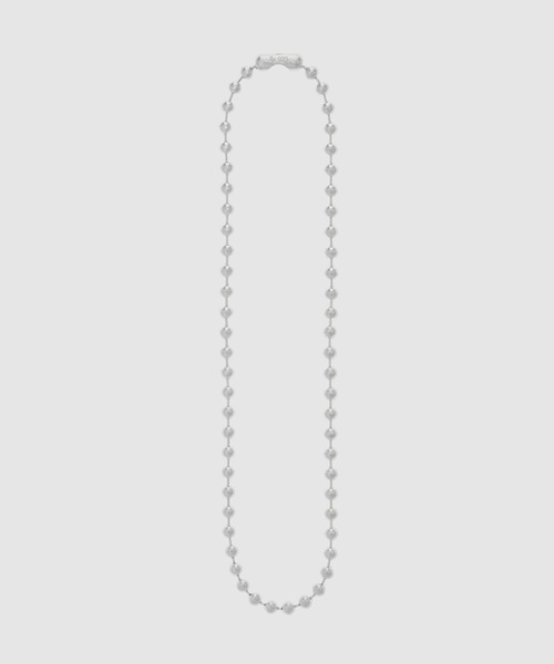 TAKAHIROMIYASHITATheSoloIst.（タカヒロミヤシタザソロイスト）の「ball chain necklace. /L/ regular（ネックレス・メンズ・シルバー/ゴールド・ONE SIZE）」の2枚目の写真