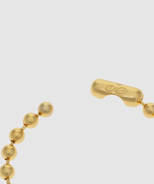 TAKAHIROMIYASHITATheSoloIst.（タカヒロミヤシタザソロイスト）の「ball chain necklace. /L/ regular（ネックレス・メンズ・シルバー/ゴールド・ONE SIZE）」の4枚目の写真