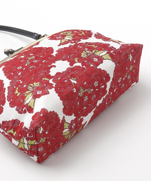 カヤ（カヤ）の「【カヤ】-SHIKI-四季 春風がま口ハンドバッグ（ハンドバッグ・レディース・グリーン/ブルー/イエロー/ネイビー/その他1/その他2/レッド/バイオレット・FREE）」の16枚目の写真