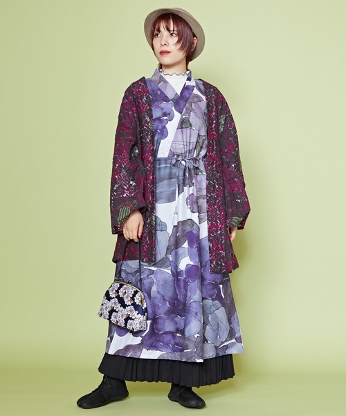 カヤ（カヤ）の「【カヤ】-SHIKI-四季 春風がま口ハンドバッグ（ハンドバッグ・レディース・グリーン/ブルー/イエロー/ネイビー/その他1/その他2/レッド/バイオレット・FREE）」の19枚目の写真