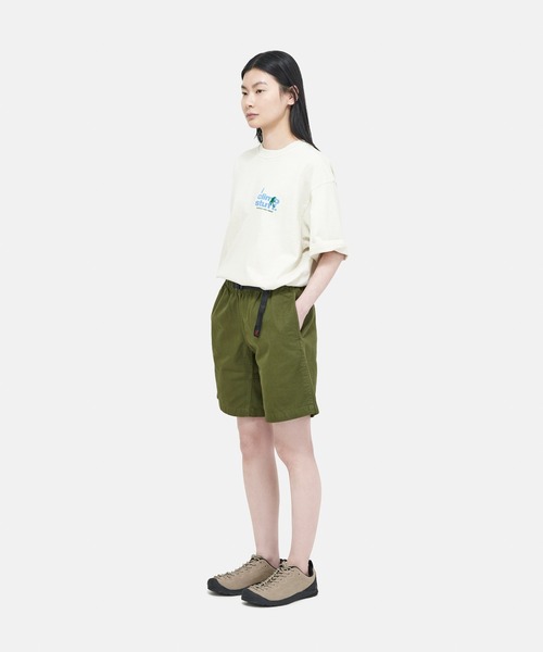 Gramicci（グラミチ）の「W'S G-SHORT ｜ウィメンズGショーツ Gramicci グラミチ（その他パンツ・レディース・ベージュ系その他/オリーブ/モスグリーン/ネイビー系/レッド系その他/ブラウン系その他/ブラック/グレイッシュベージュ/イエロー系その他/ブルー系その他/グレー系その他/グレイッシュブルー/グリーン系その他/レモンイエロー・M/L/S/XL）」の7枚目の写真